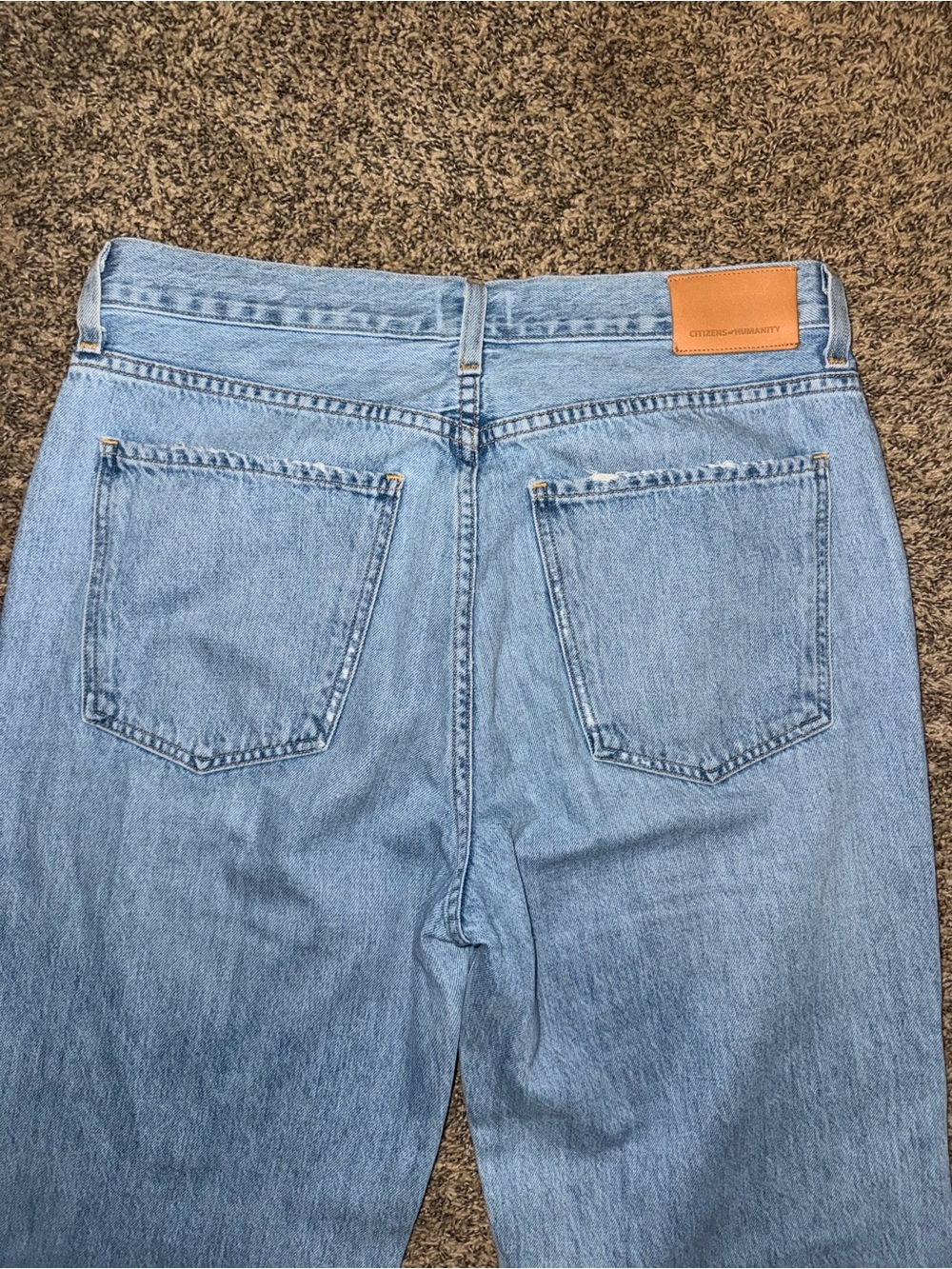 Citizens of Humanity Annina High Rise Wide Leg Jeans Tularosa Wash Size 29 EUC - Picture 6 of 16